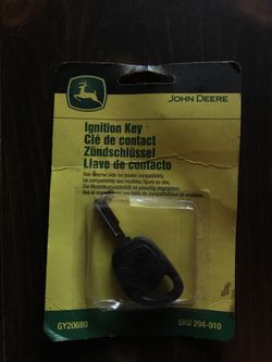 John Deere ignition key