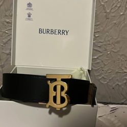 Burberry Reversible Belt AUTHENTIC 