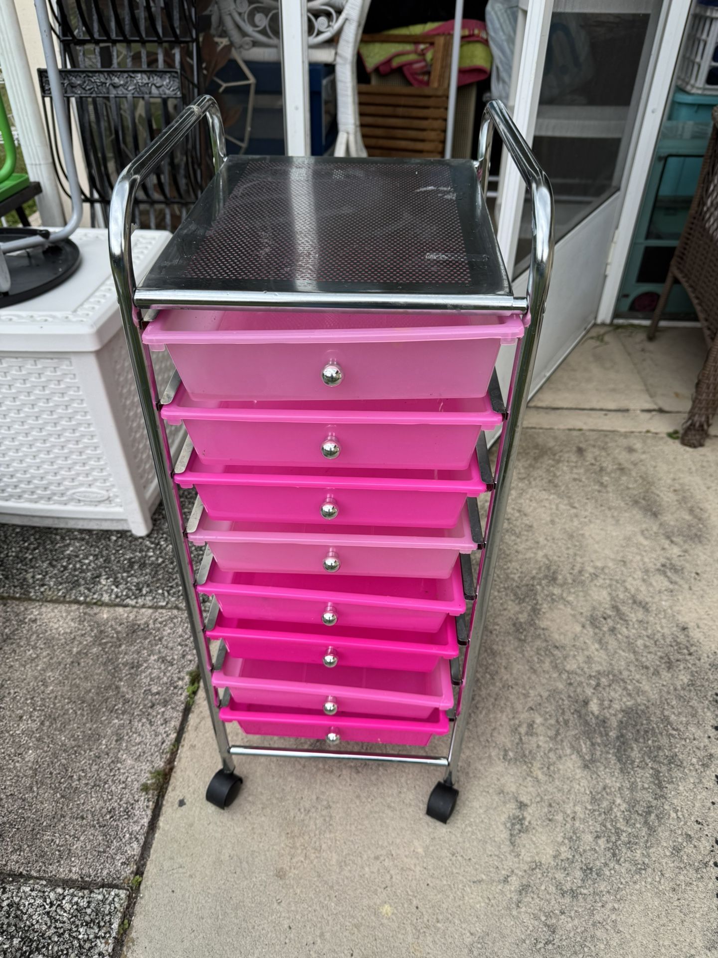 Multi drawer cart