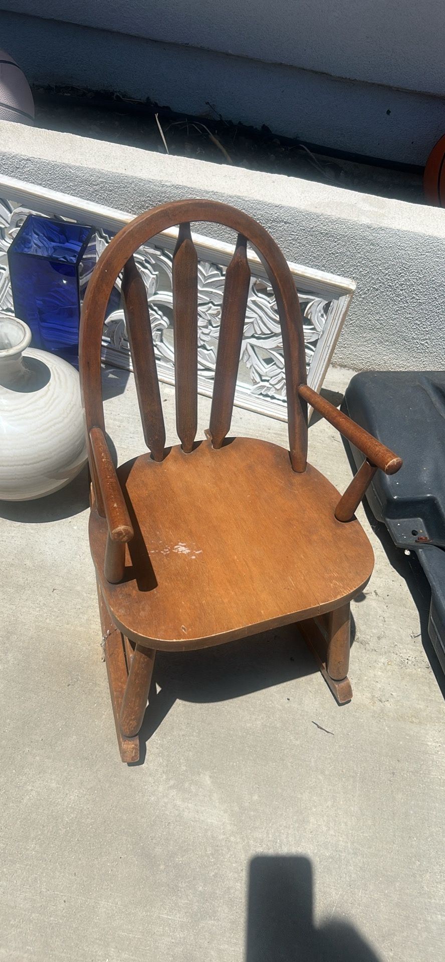 Child’s Rocking Chair Vintage Antique