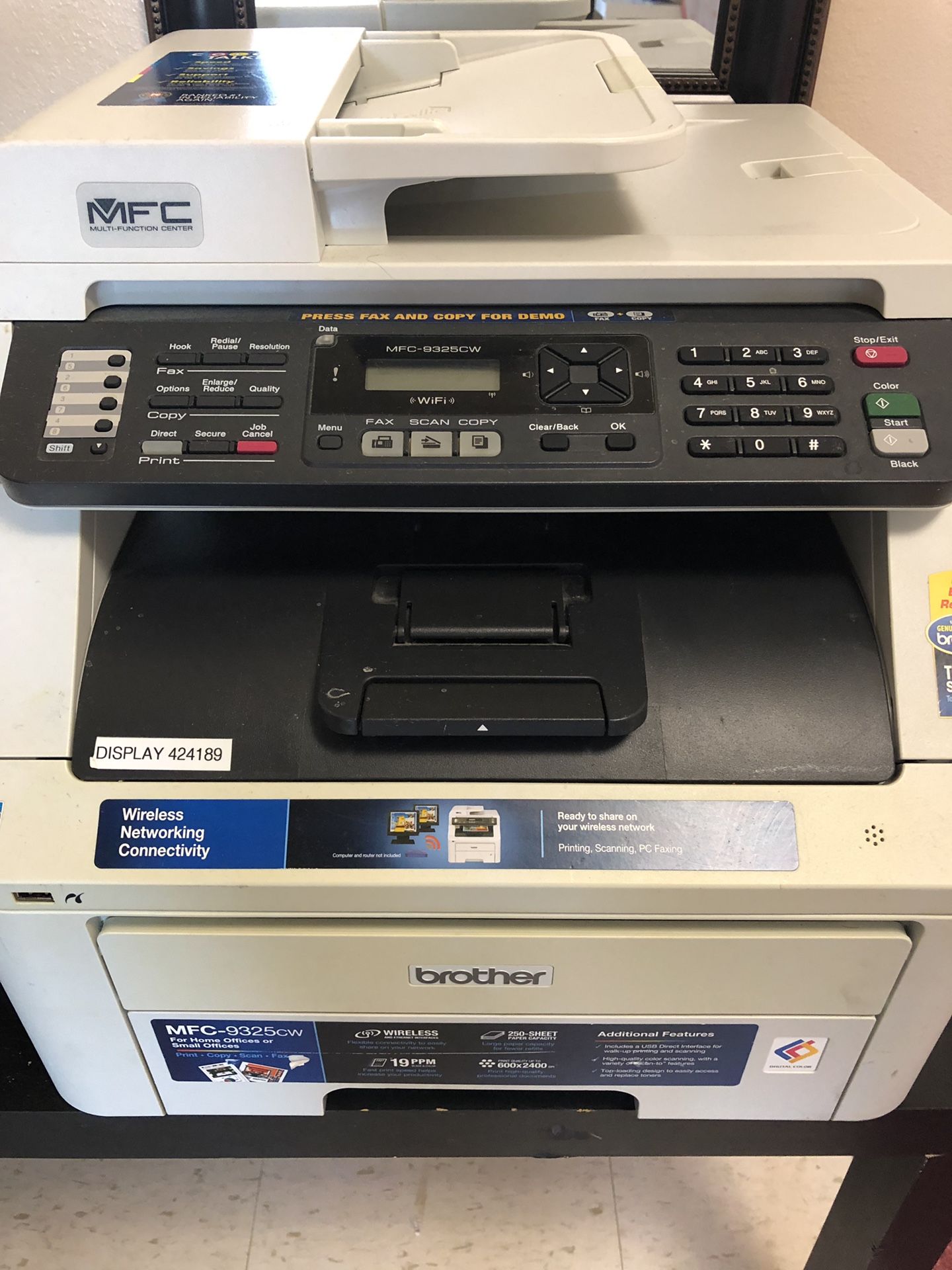 2 printers : brother mfc 9325cw + HP DeskJet 3050 All-in-One Multifunction ( Printer / Copier / Scanner )