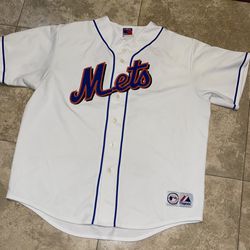 Majestic New York Mets David Wright  2004-05 MLB Baseball Stitched Jersey  size XL 
