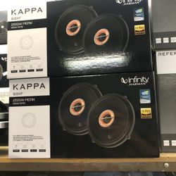 Infinity Kappa 6.5 Inch Speakers On Sale For 99.99