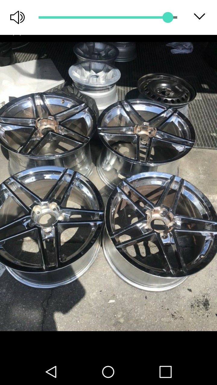 C6 corvette z06 wheels nd tires c5 z28 ws6 trans am camaro el camino 5x120 bmw