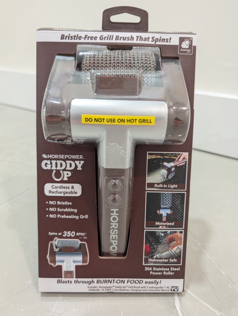 HorsePower Giddy Up Grill Cleaner