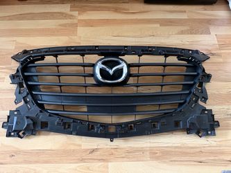2018 Mazda Front Grille with Chrome Emblem