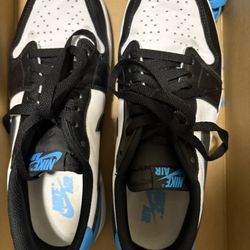Jordan 1 Low Powder Blue UNC Toe Size 9
