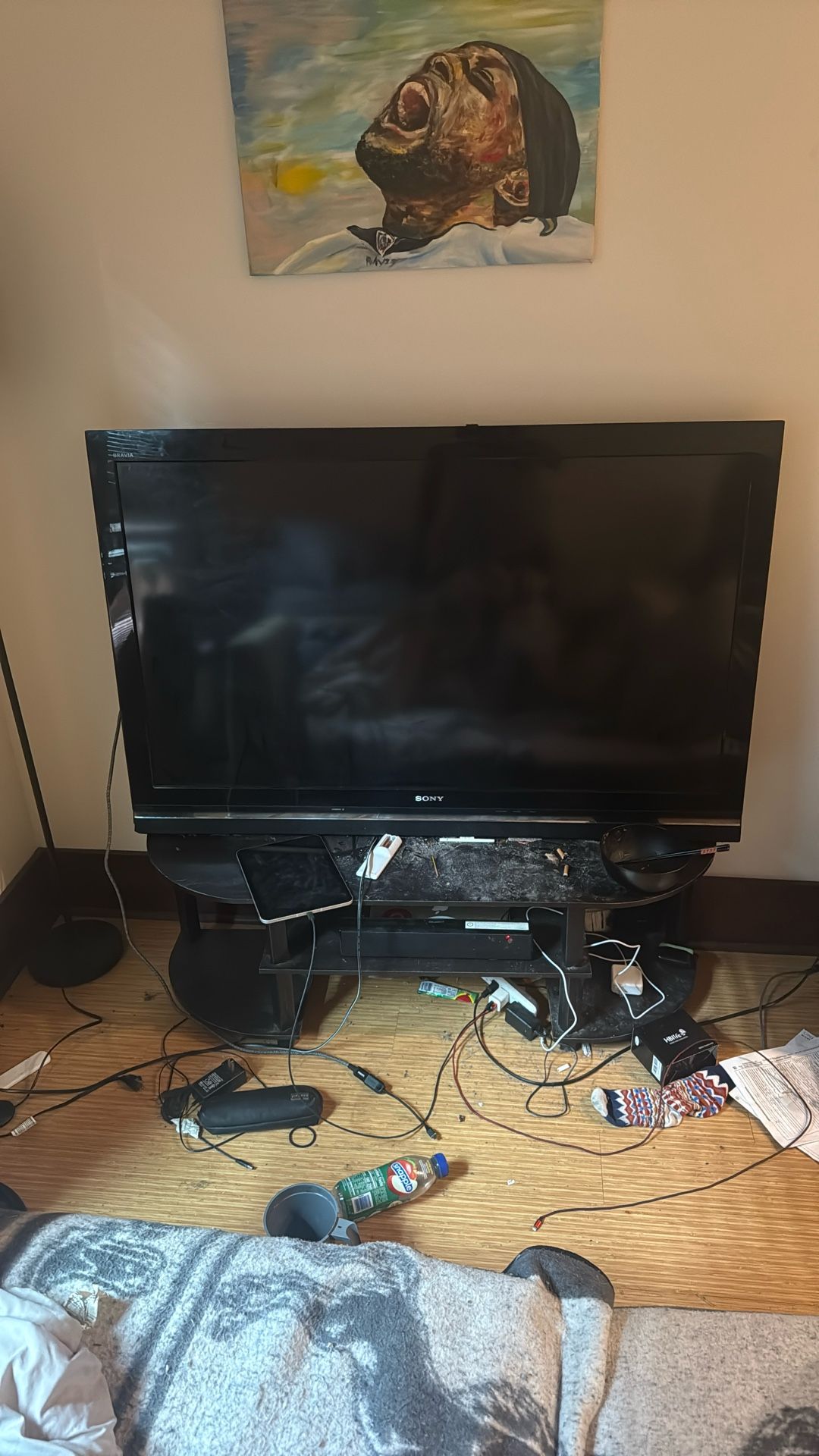 54 in Sony Bravia Flat Screen For sale! (No remote)