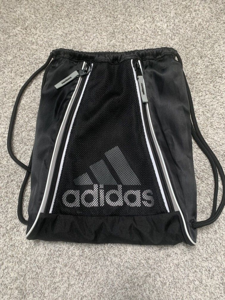 Adidas Black Alliance Sports Sackpack/Workout Bag/Gym Backpack 