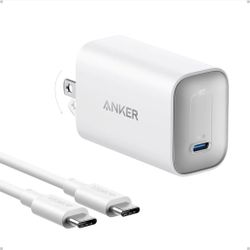 Anker Laptop Charger, 100W Foldable Type C Charger Fast Charging
For MacBook, iPhone 17 Series, and All USB C Devices, with 6FT USB-C Cable Included