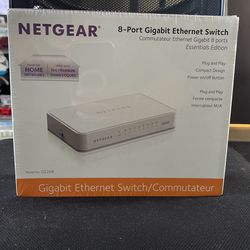 Net gear 8 Port Gigabit Ethernet Switch