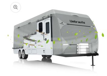 Umbrauto Bi-component Hi-tech Fabric RV Travel Trailer Cover  Model #: UA3001-2730-N - New