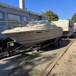 1984 Sea Ray Cuddy Cabin 210