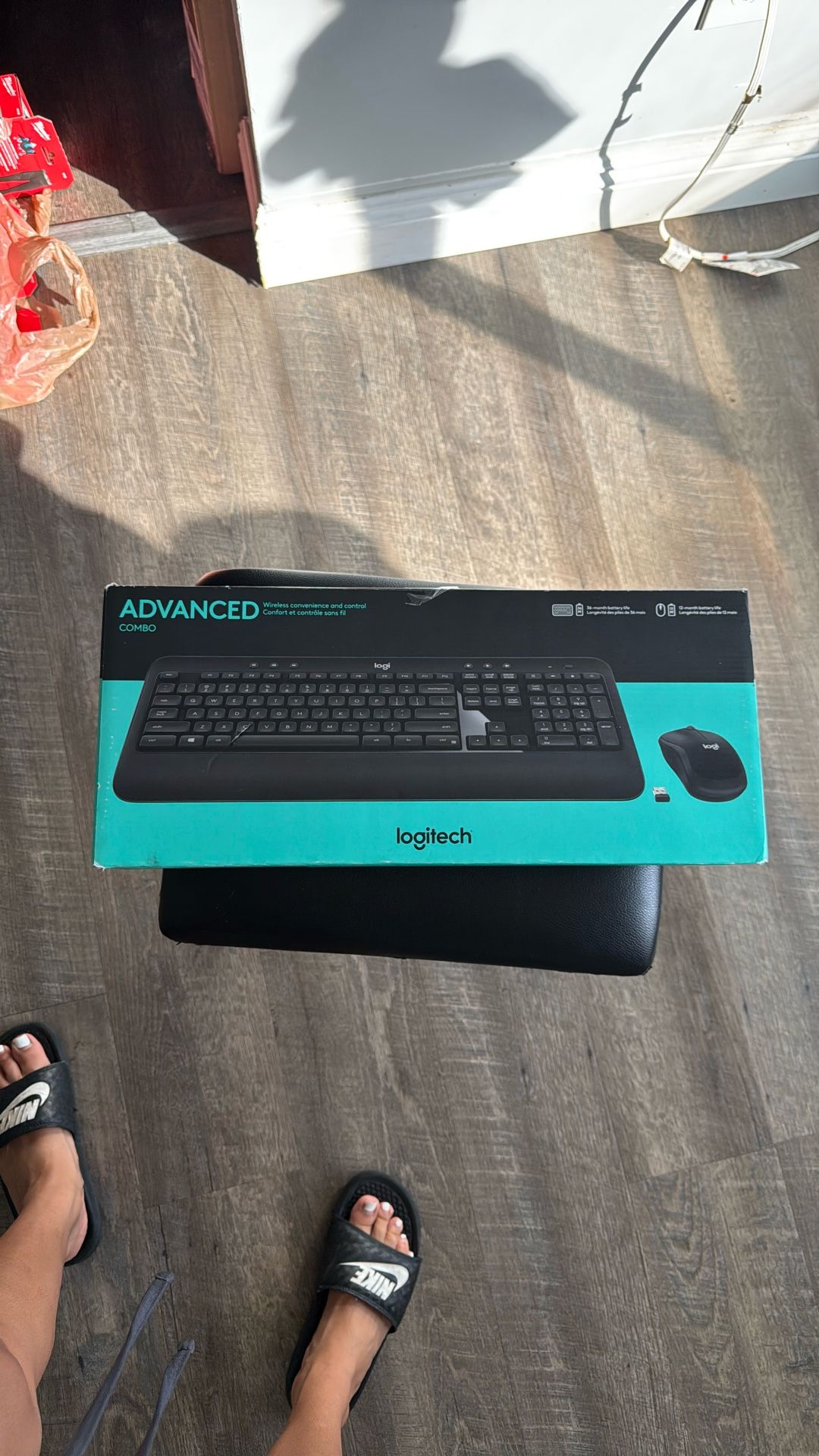 Logitech Advanced Combo KEYBOARD AND MOUSE NEW