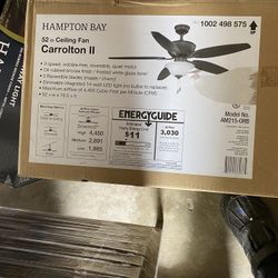 52 Inch Ceiling Fan 