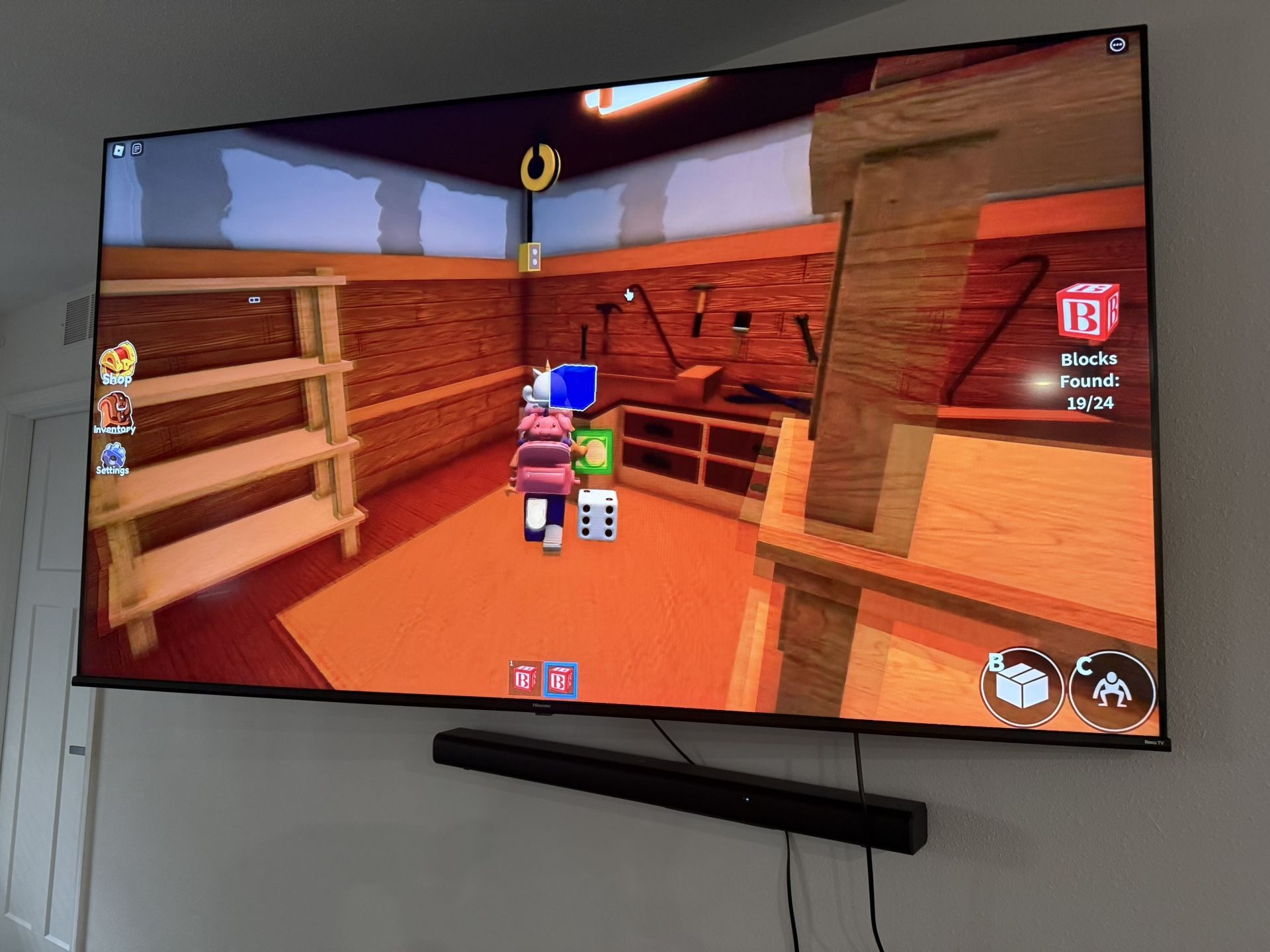 75” Tv W/ JBL surround Sound