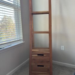 Ladder Shelf Corner Table
