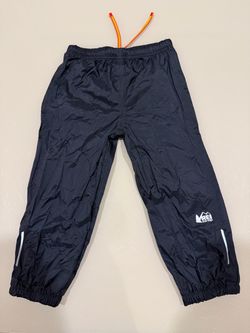 REI Co-op Kids Rainier Rain Pants - Black, Size 4T