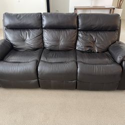 Couch (Reclining, Leather)