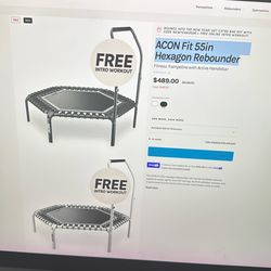 ACON Fit 55in Hexagon Rebounder.