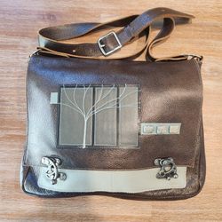 New Leather Messenger Bag