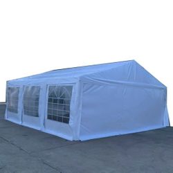 NEW! ONLY SALE! CREDIT CARD OK! PARTY TENT SIZE 20X20 HEAVY-DUTY PVC 