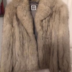 Sega fox fur super soft coat medium