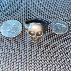 Silver Skull Men’s Ring