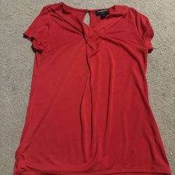 Red Liz Claiborne Top