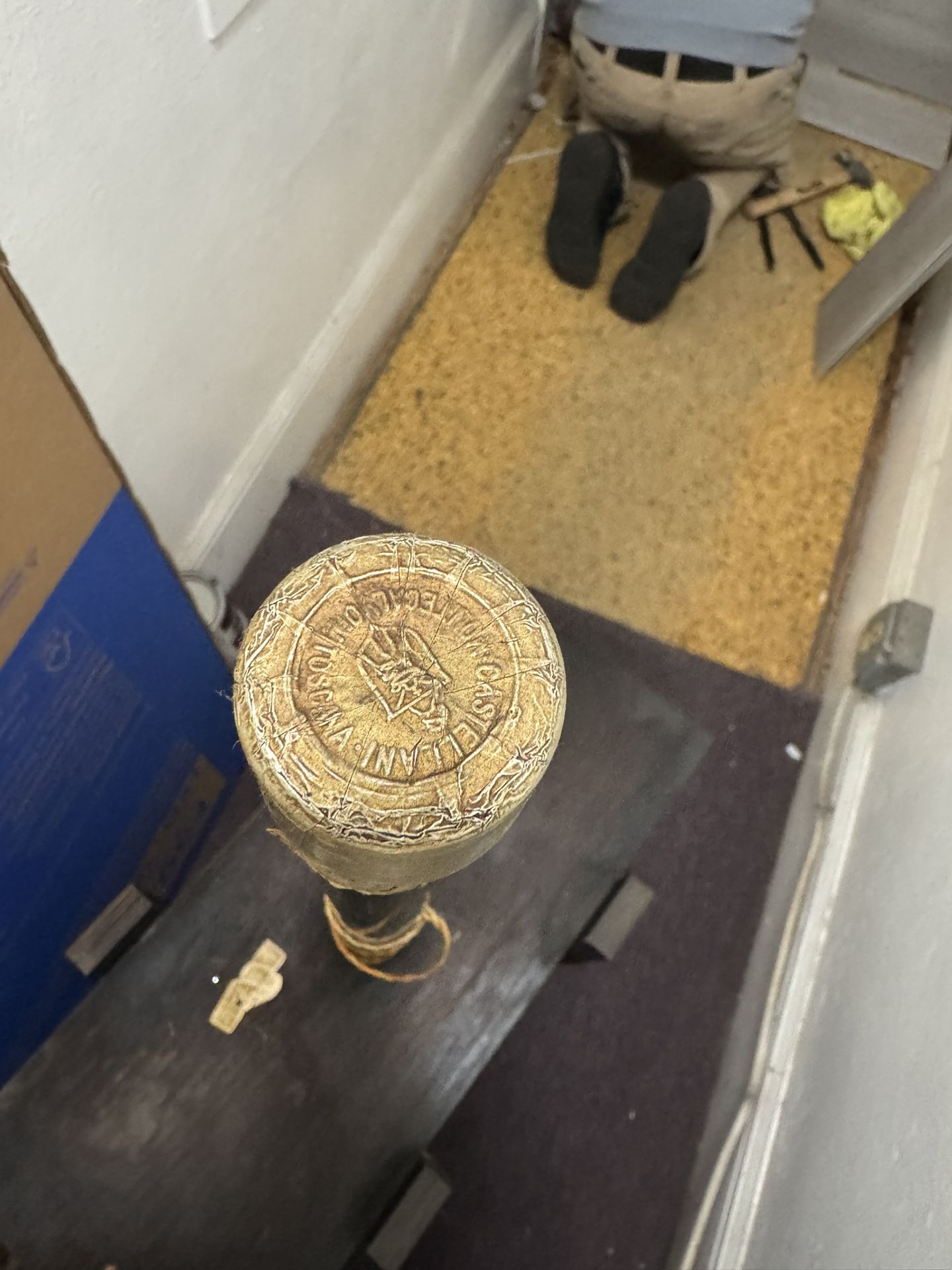 Antiques Green Glass Wine 