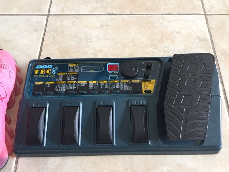 Guitar Effects DOD Tec 8 Total Expressive Control