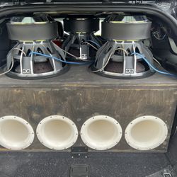 3 15 Inch DC Audio Level 6 M5 Elite Subwoofers D1.4 