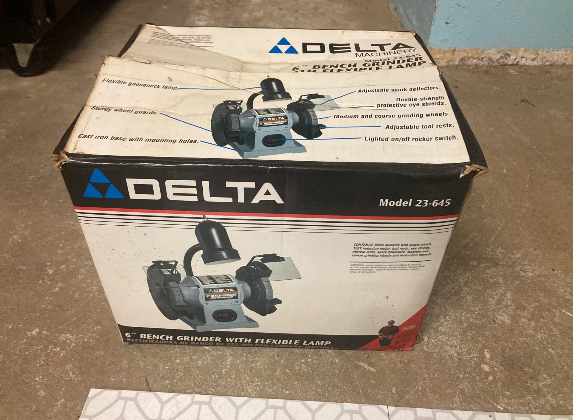 6” Delta Bench Grinder