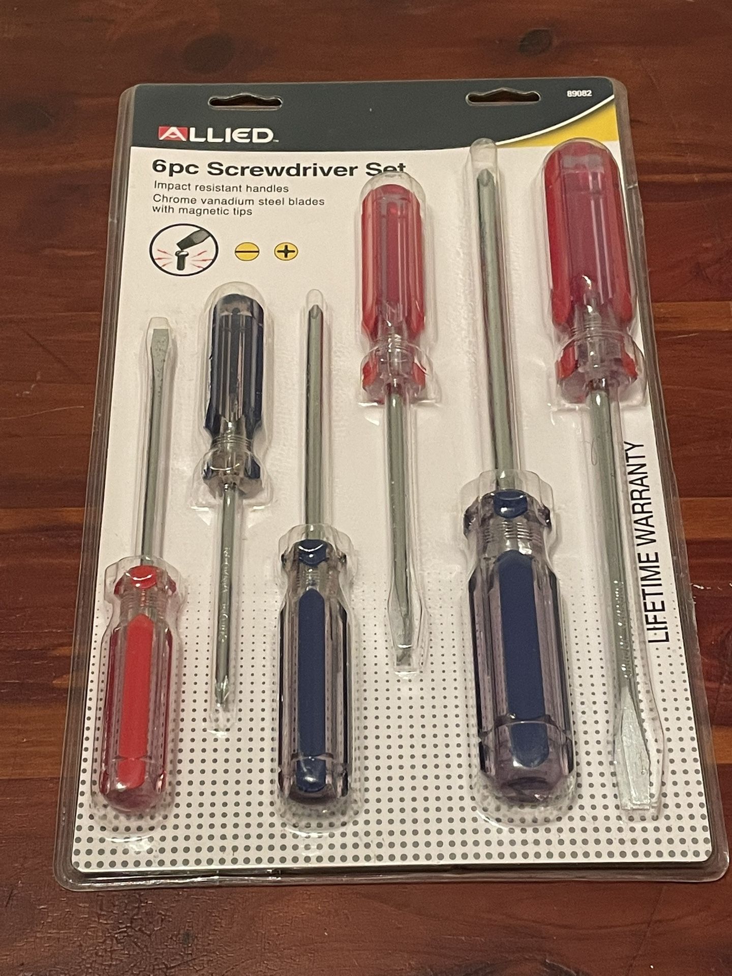 6 Pc Screwdriver Set