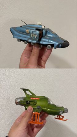 Dinky toys ufo interceptor spectrum pursuit vehicle made in England heavy rare