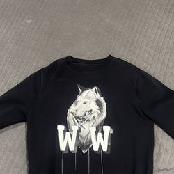 Off White Wolf Sweatshirt