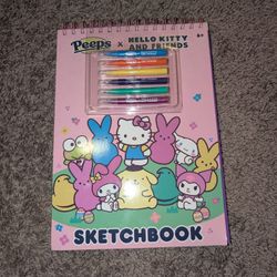 Easter Hello Kitty & Friends Coloring Book