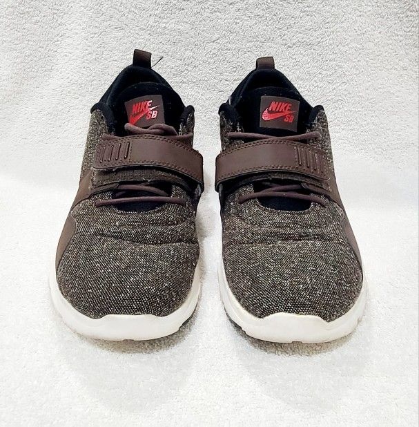 Nike Trainerendor Baroque Brown/Black Mens 9.5US Pre-owned Good Clean Condition