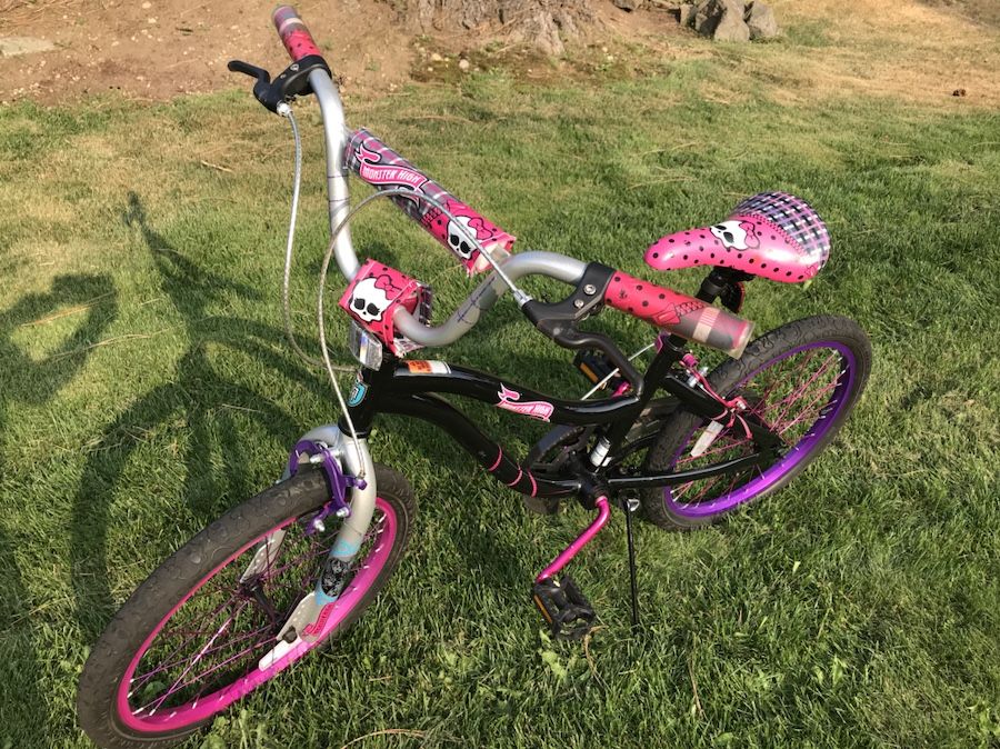 Monster high girls bike top