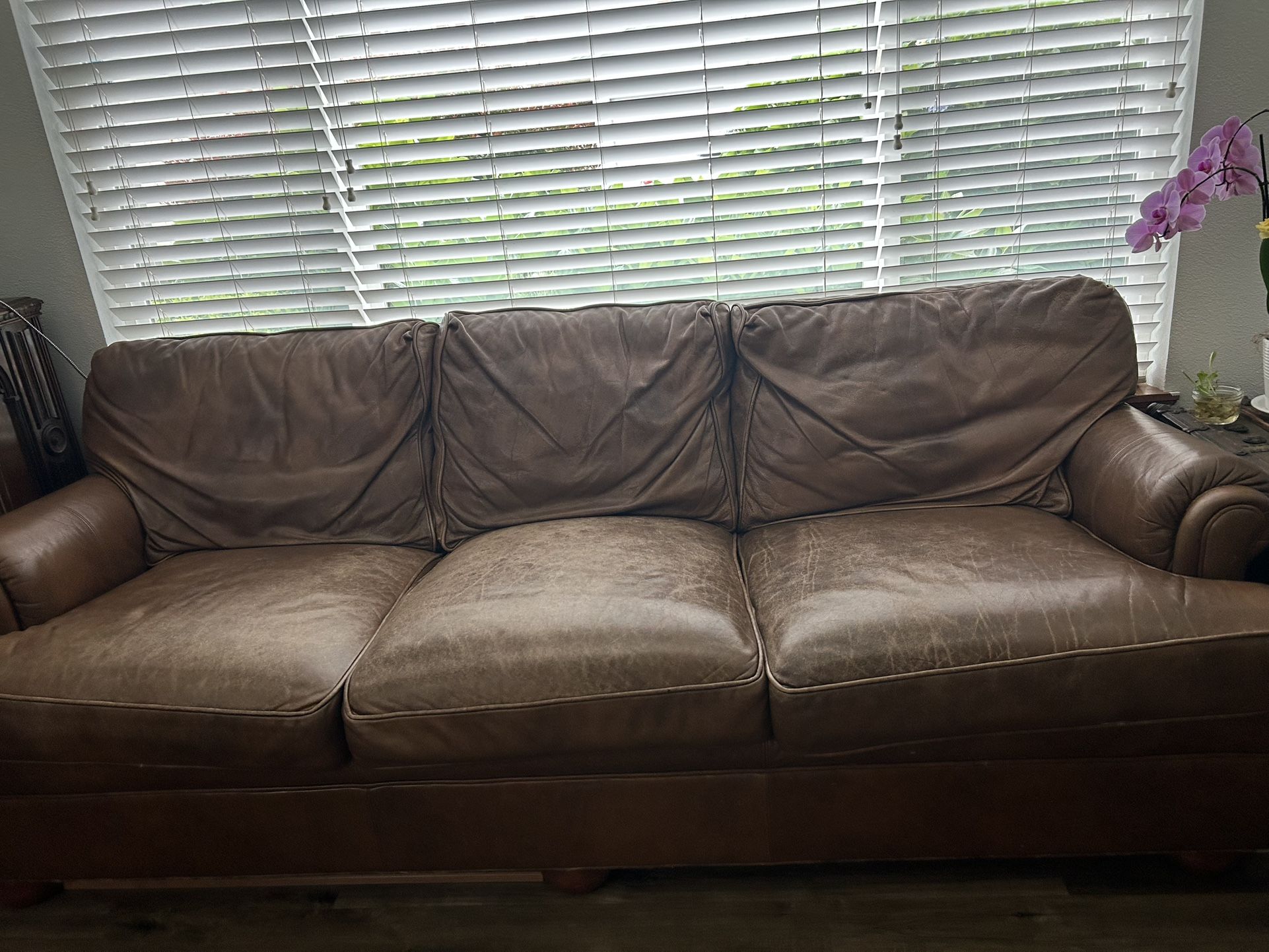 Leather Couch