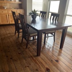 Dining Table  with Four Chairs.  