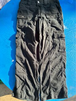Black Hollister cargo pants