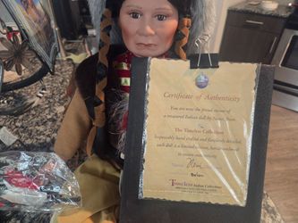 Native american doll decor and more