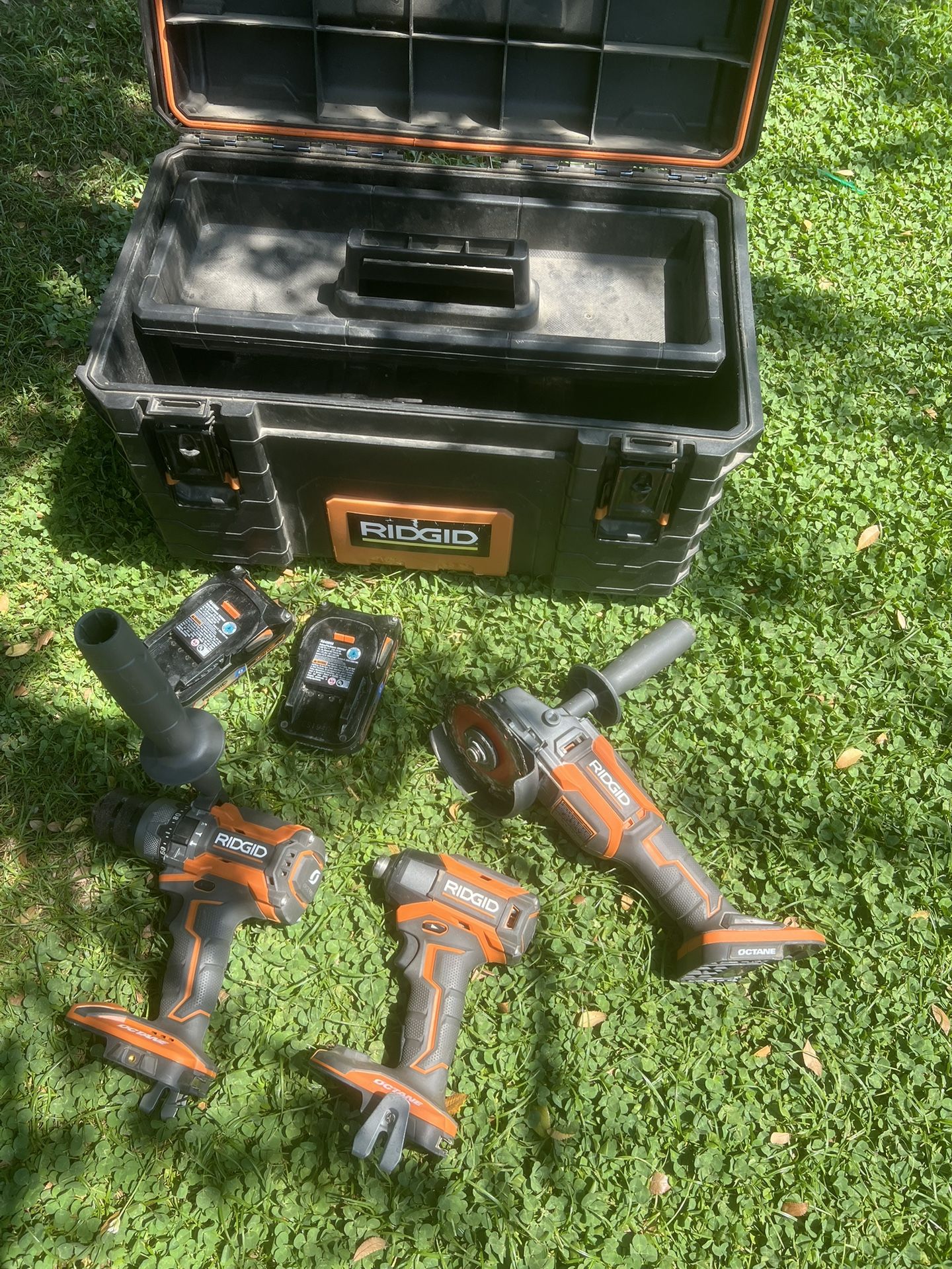 Ridgid Octane 18v 3 Tool Set