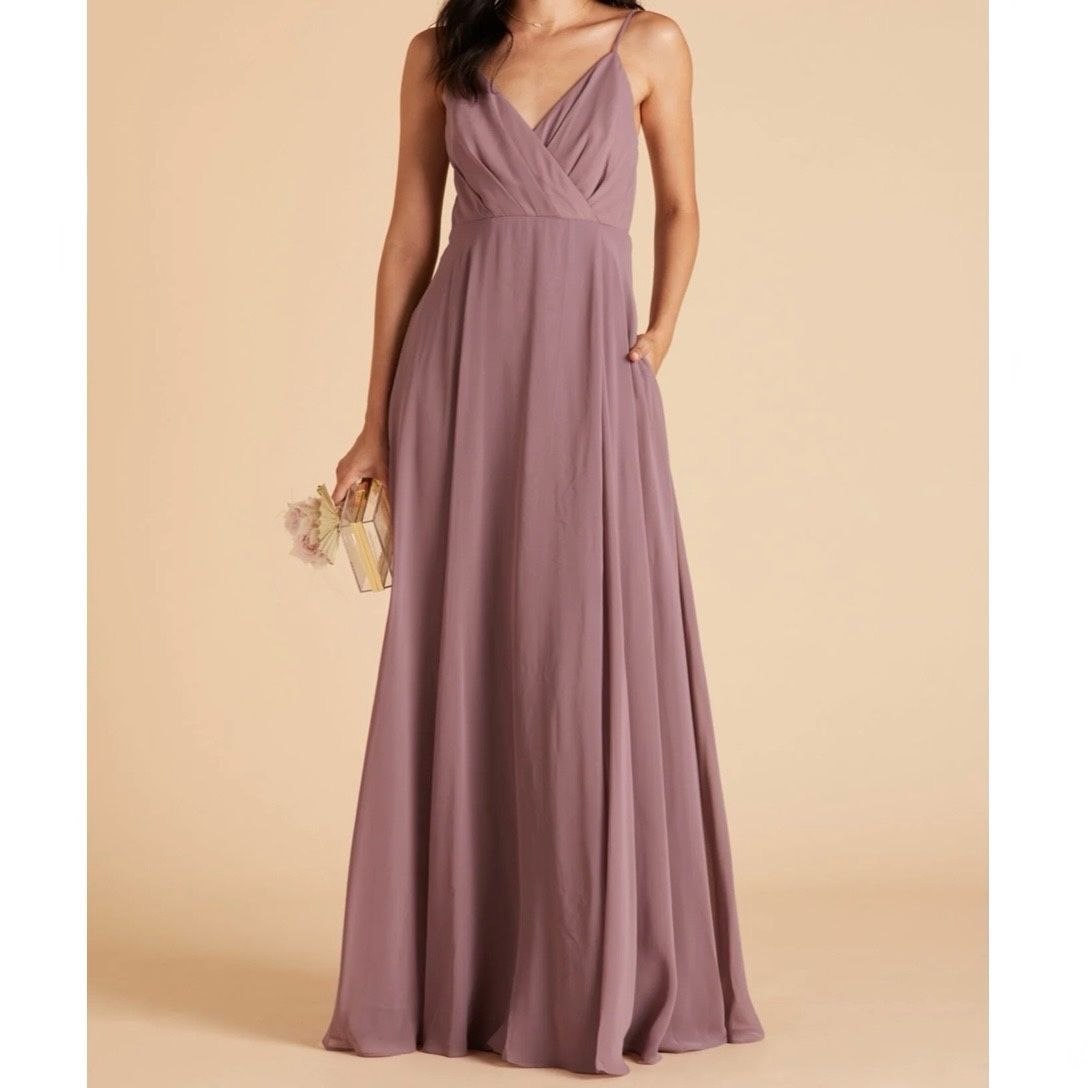 Birdy Grey Dark Mauve Maxi Dress