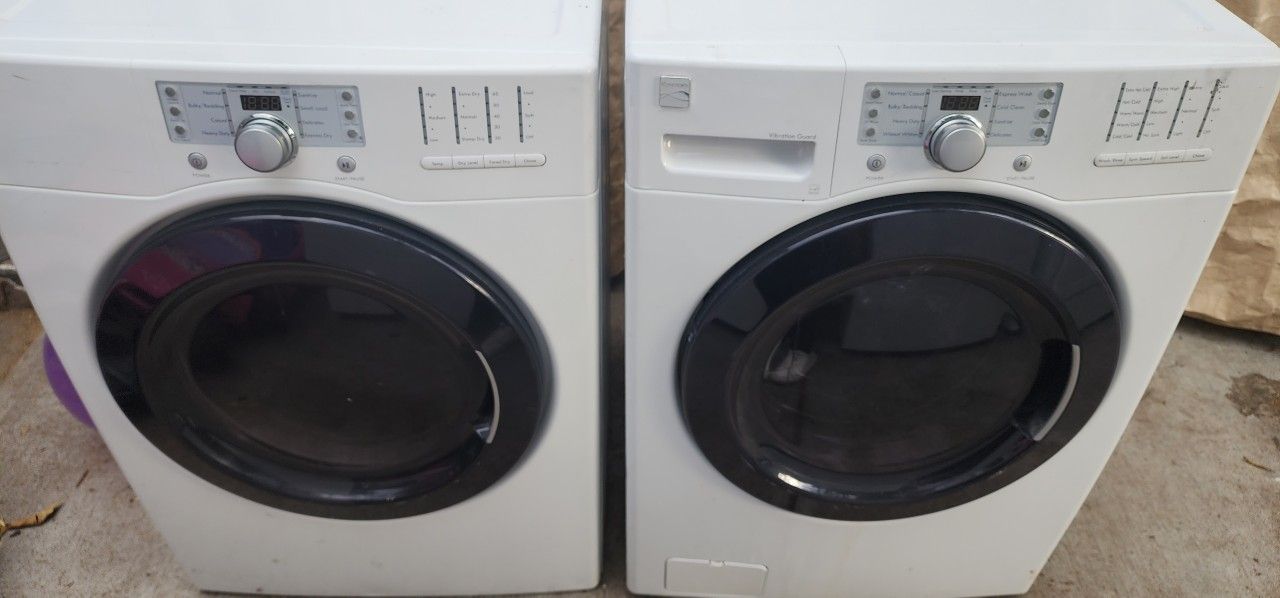 KENMORE SET WASHER AND ELECTRIC DRYER WORKING PERFECT