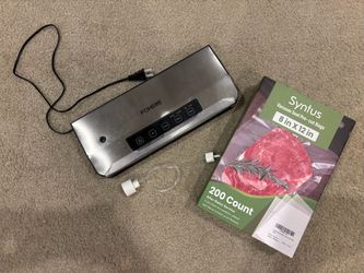 Vacuum Sealer Machine and vacuum seal pre cut bags