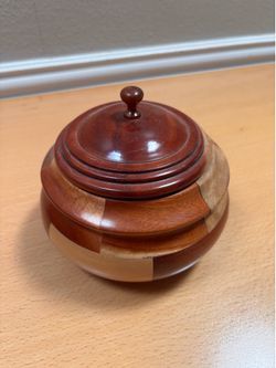 Beautiful wood container