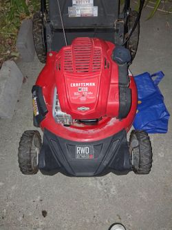 Craftsman 21. In self propelled lawnmower