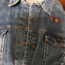 Denim Winnie The Pooh Jacket